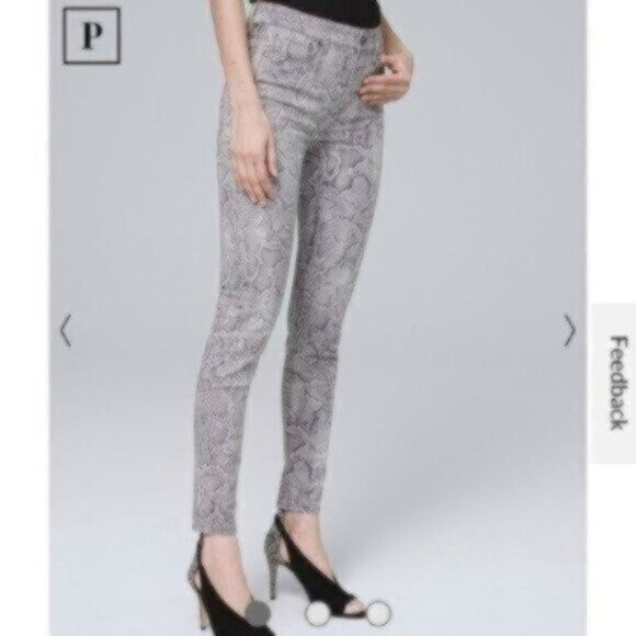 NWT White House Black Market Petite Sculpt High-Rise Skinny Ankle Jeans - Picture 1 of 4